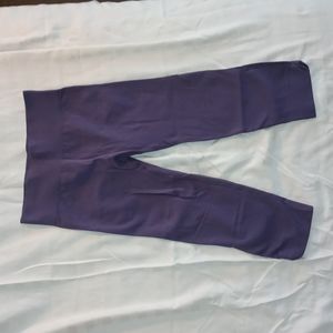 Purple Athletic Capris